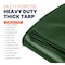Tarpco Safety Heavy Duty Tarp, 80 ft L x 0.5 mm H x 40 ft W, 14 Mil, Green/Black, Polyethylene TS-103-40X80 - alternate 7